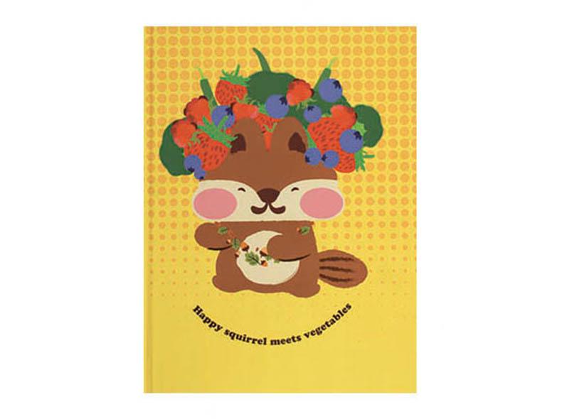 松鼠系列筆記本