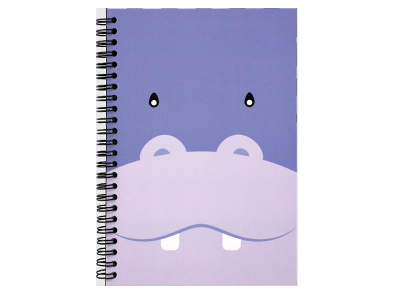 呆萌動物臉筆記本